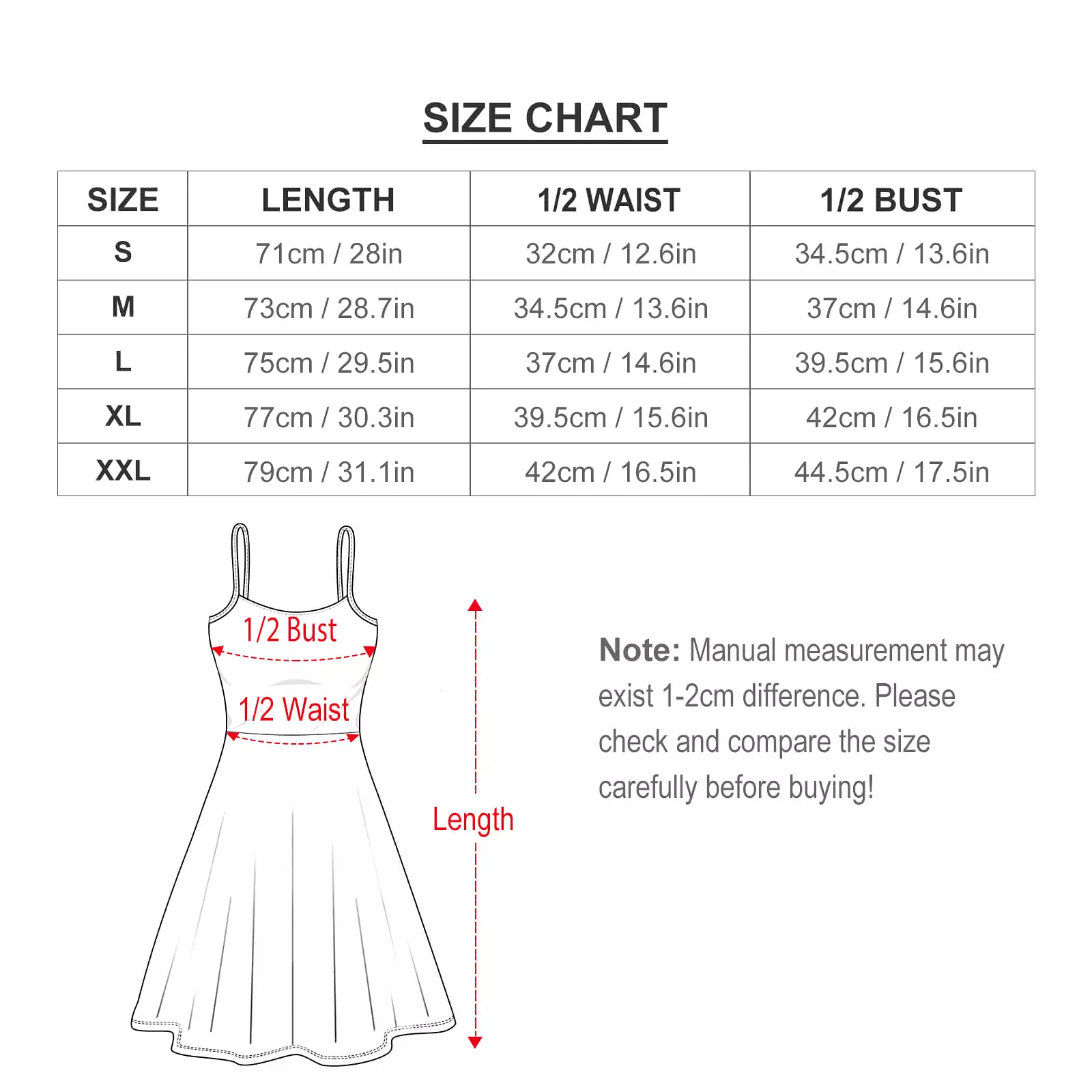 Women’s Knee-Length Sling Dress (NZ002) Women's sling dress