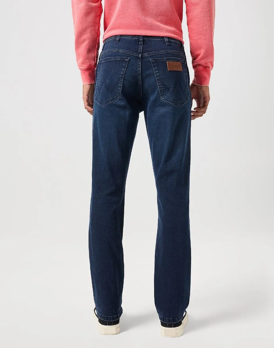 Wrangler Texas Slim Denim Jeans Wild Horse