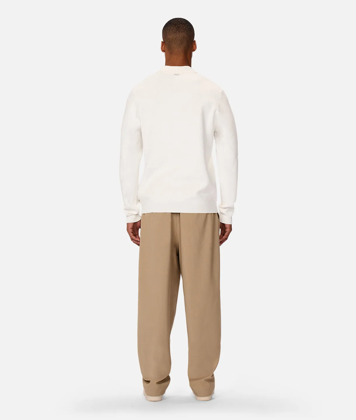 Wynslow Polo Sweater - Chalk