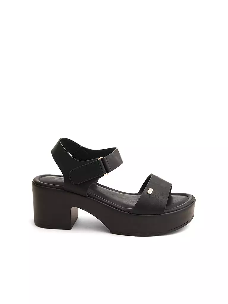 Zelene Platform Sandals