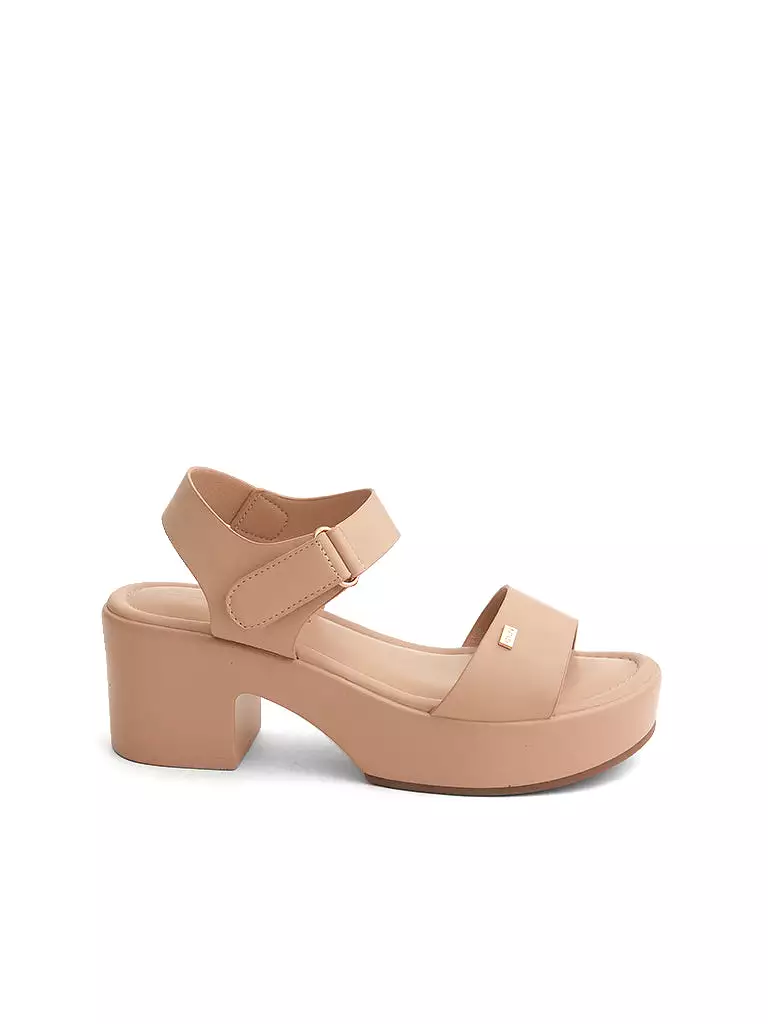 Zelene Platform Sandals